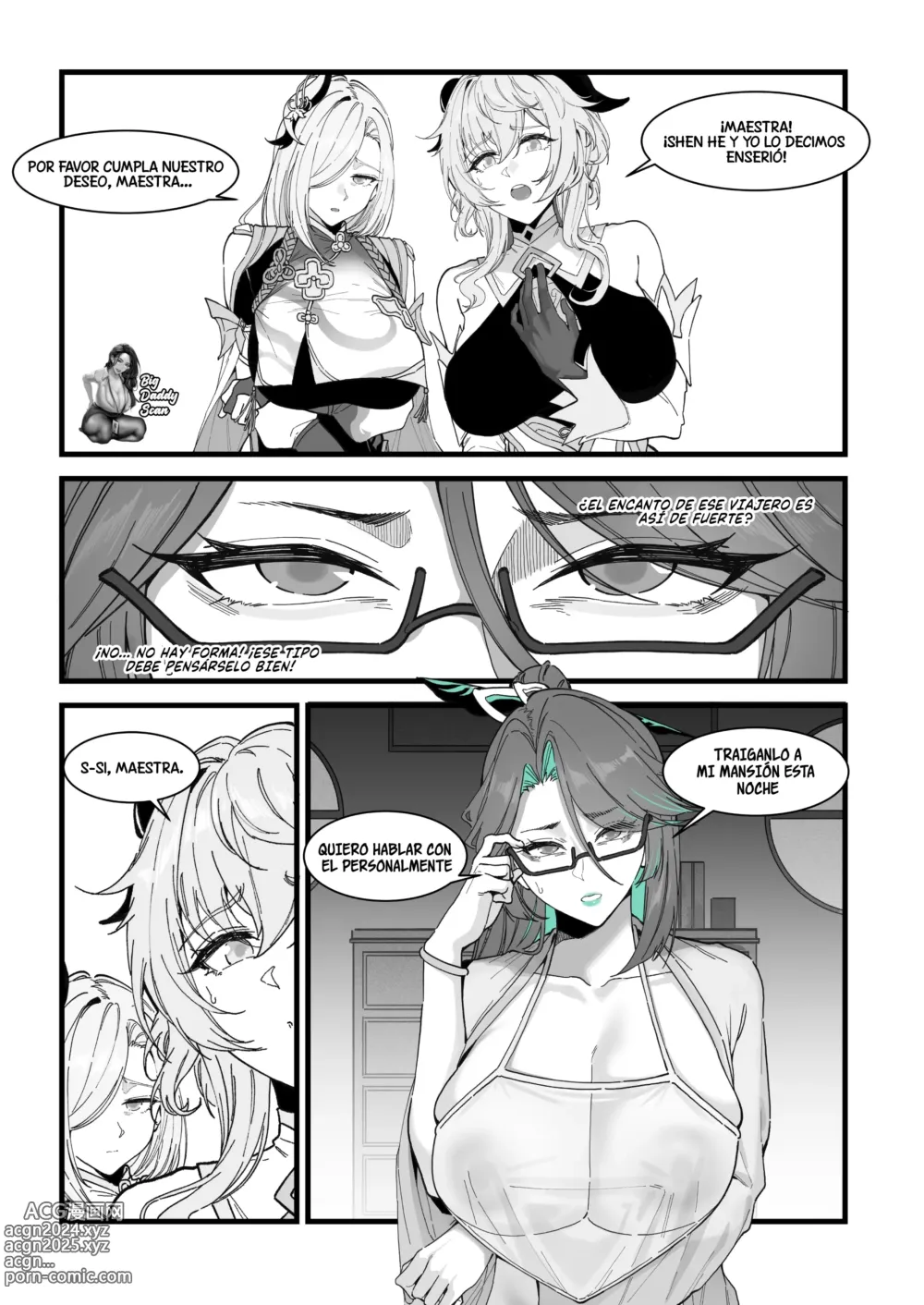 Page 4 of doujinshi Xianyun; Una Prueba Para Aether (decensored)