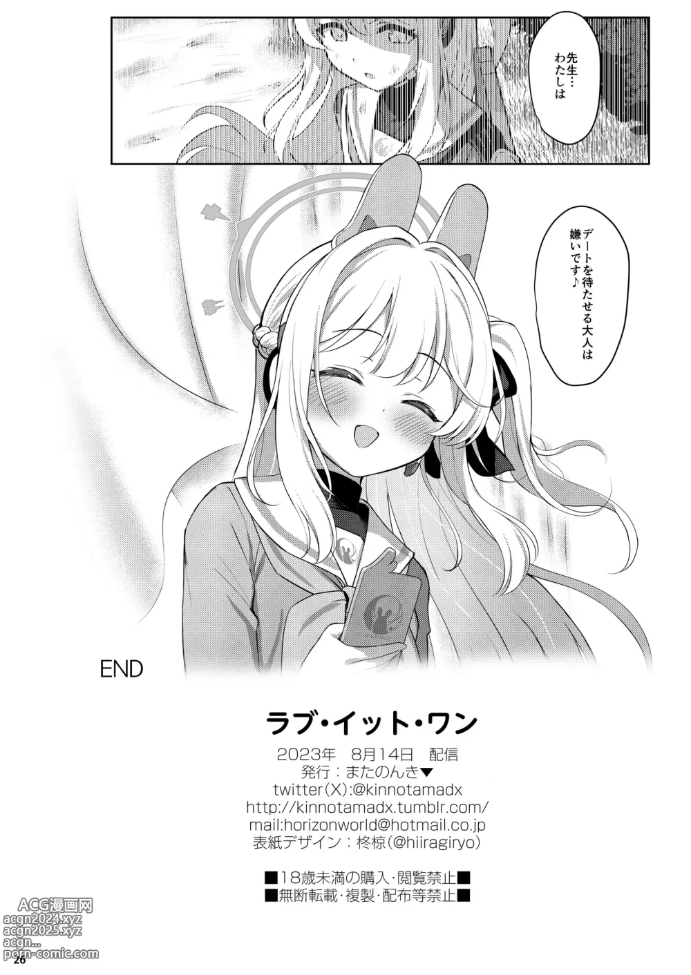 Page 25 of doujinshi LOVE IT (Only) ONE (decensored)