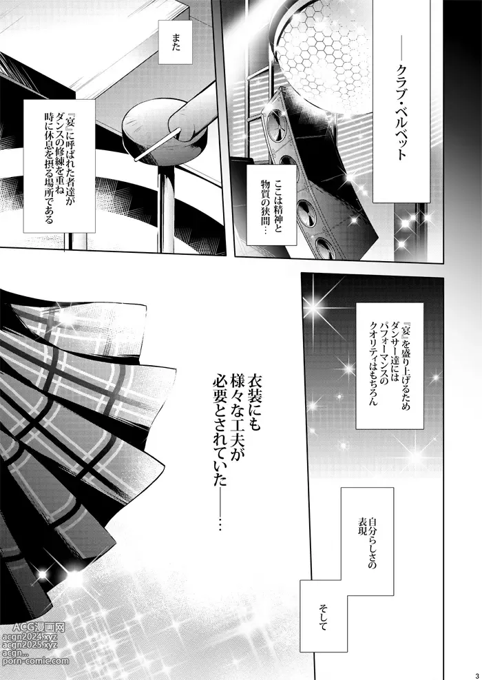 Page 2 of doujinshi Star Night no Sei ni Shite