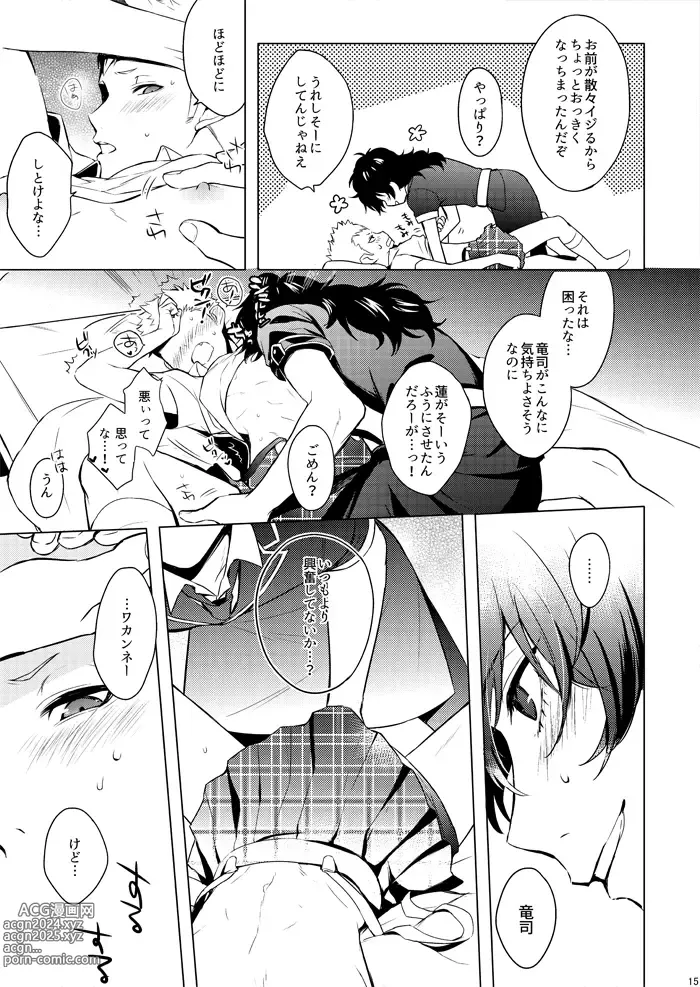 Page 14 of doujinshi Star Night no Sei ni Shite