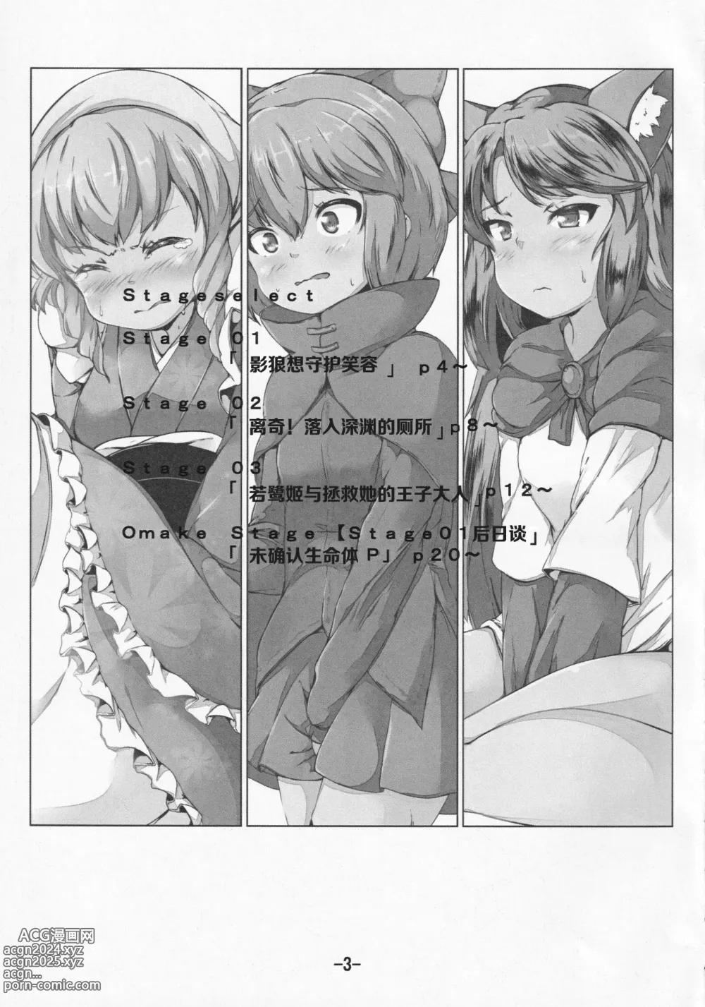 Page 3 of doujinshi Kusanone Ohanatsumi