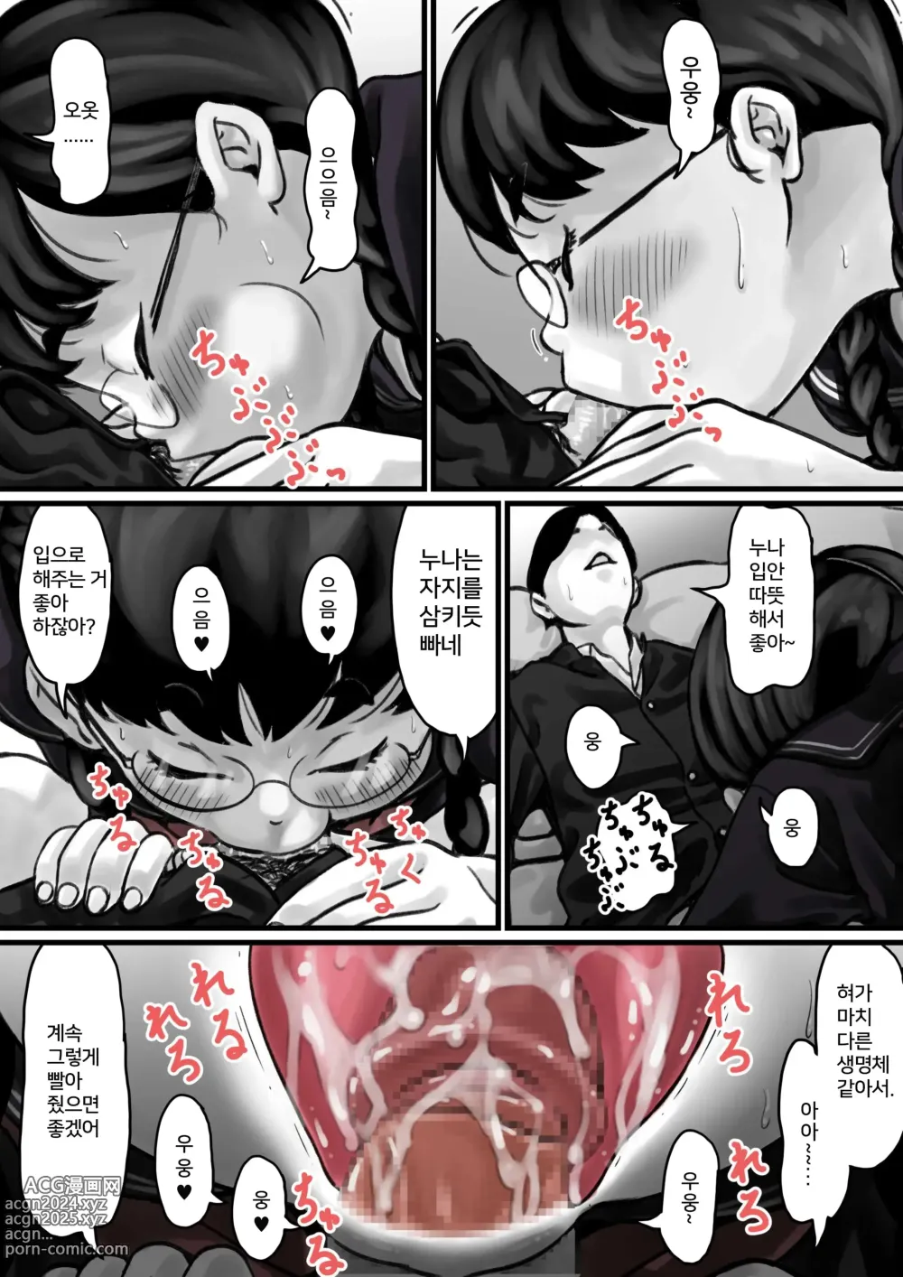 Page 26 of doujinshi 남매간에 일상적으로 섹스하고 있다 PART01