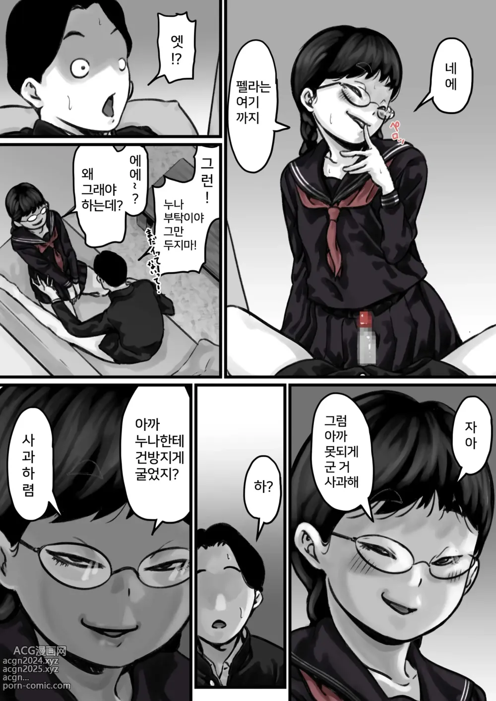 Page 29 of doujinshi 남매간에 일상적으로 섹스하고 있다 PART01