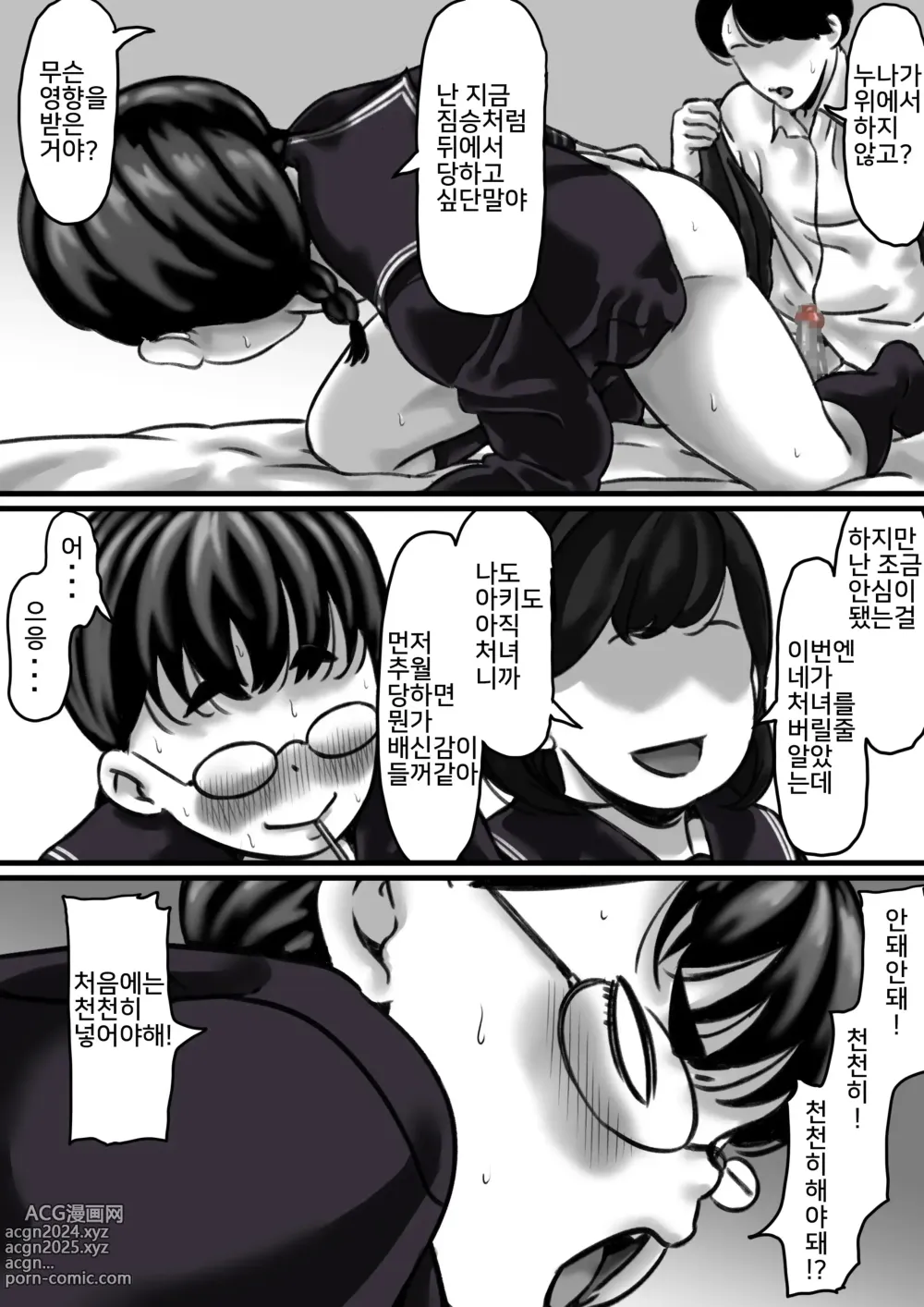 Page 24 of doujinshi 남매간에 일상적으로 섹스하고 있다 PART02