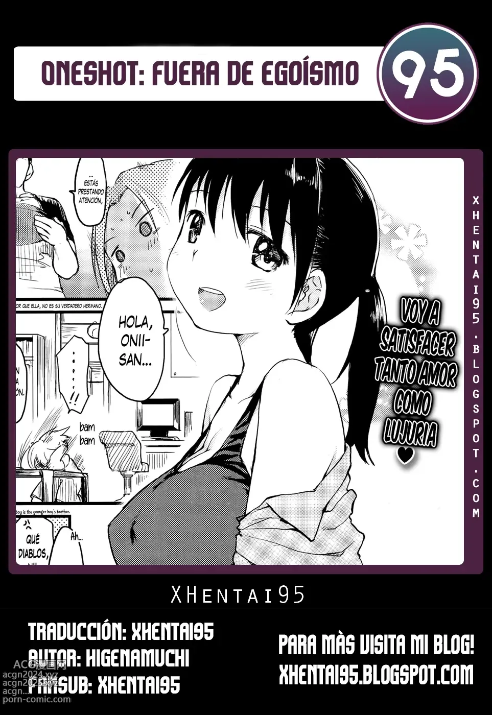 Page 21 of manga Fuera de Egoísmo