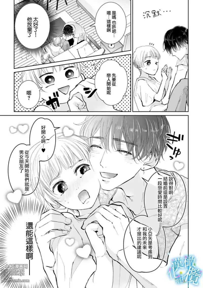 Page 13 of manga 执着系爱豆做爱时的爱太过沉重~01-02话