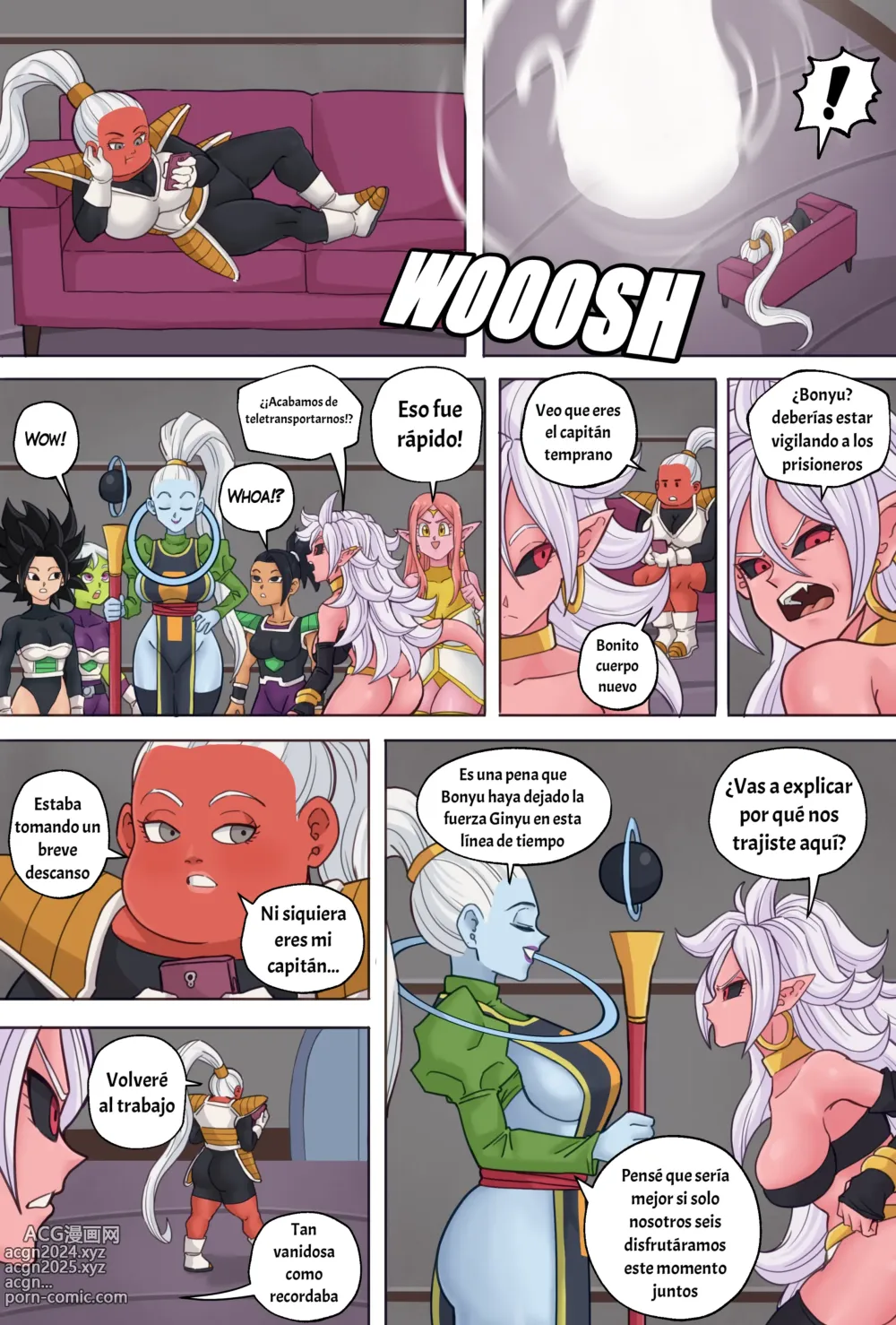 Page 17 of doujinshi AxlexCima: The Ginyu Saga!