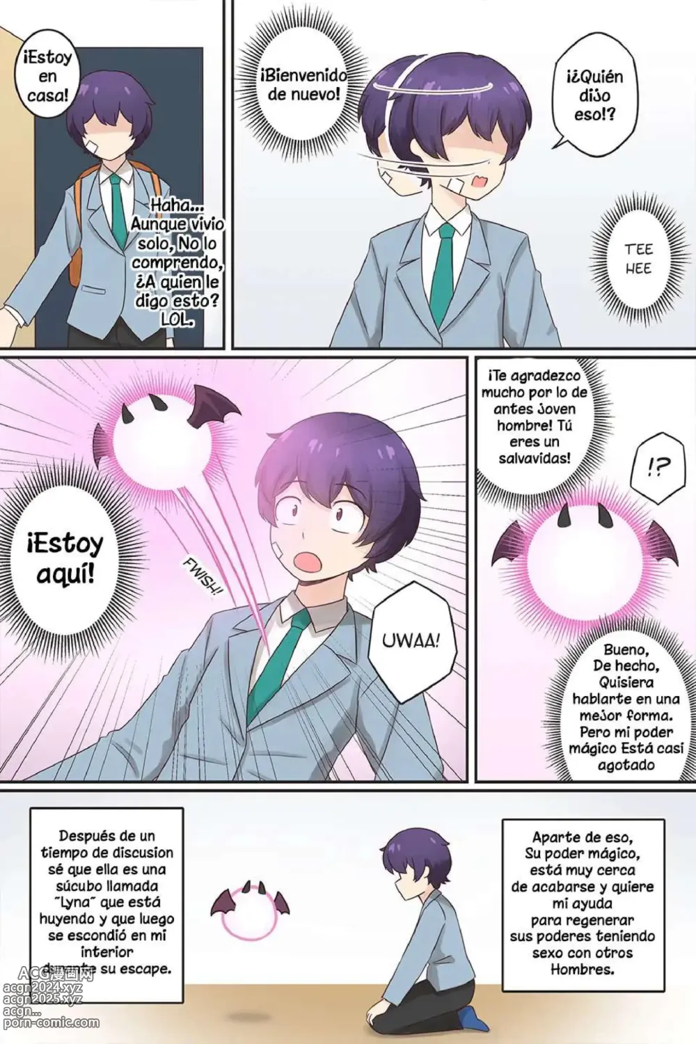 Page 5 of doujinshi My Life as a Succubus Ch.1