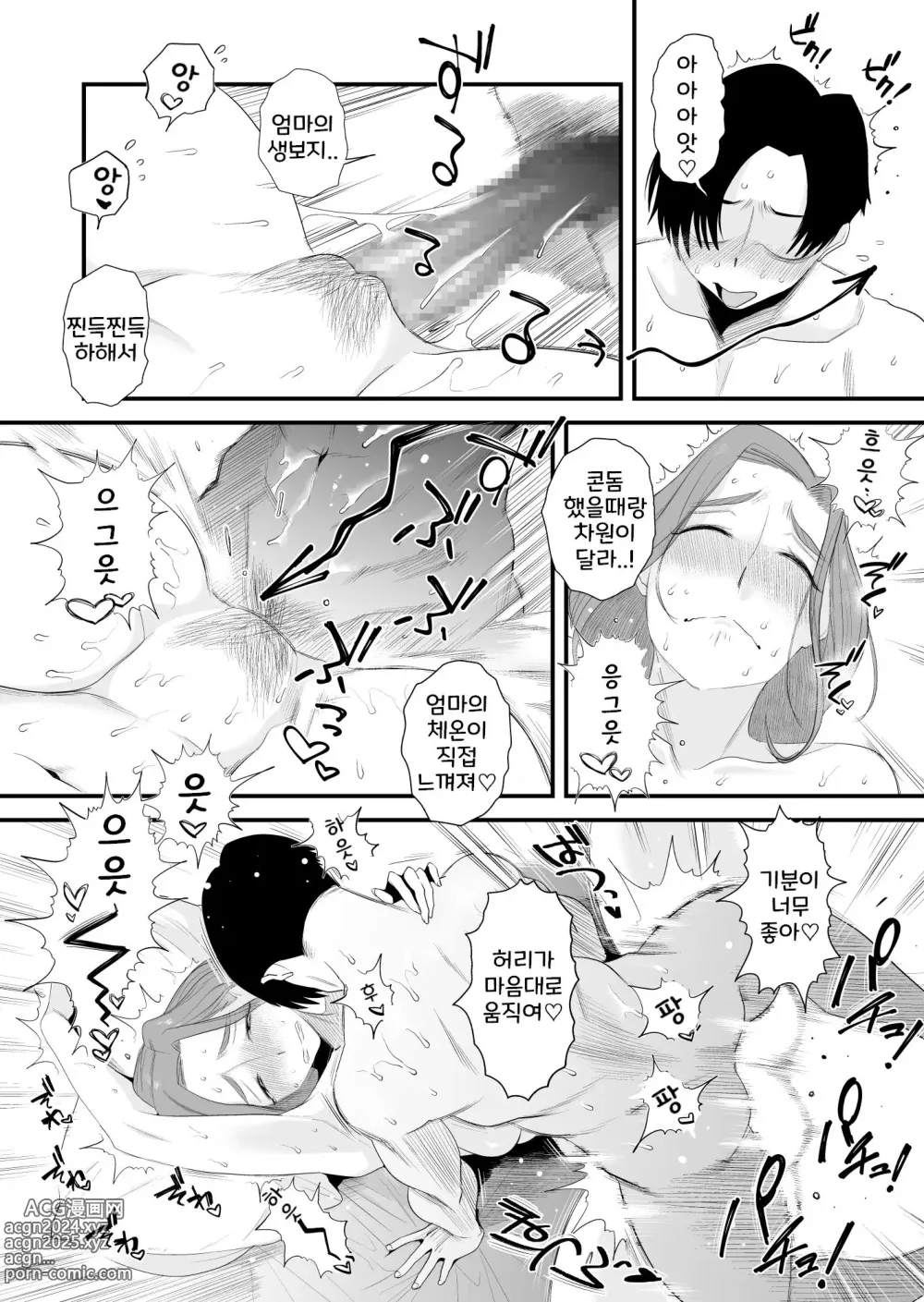 Page 14 of doujinshi 부친 공인! 하세가와 댁의 모자관계 ~부부의 침실에서 질내사정편~