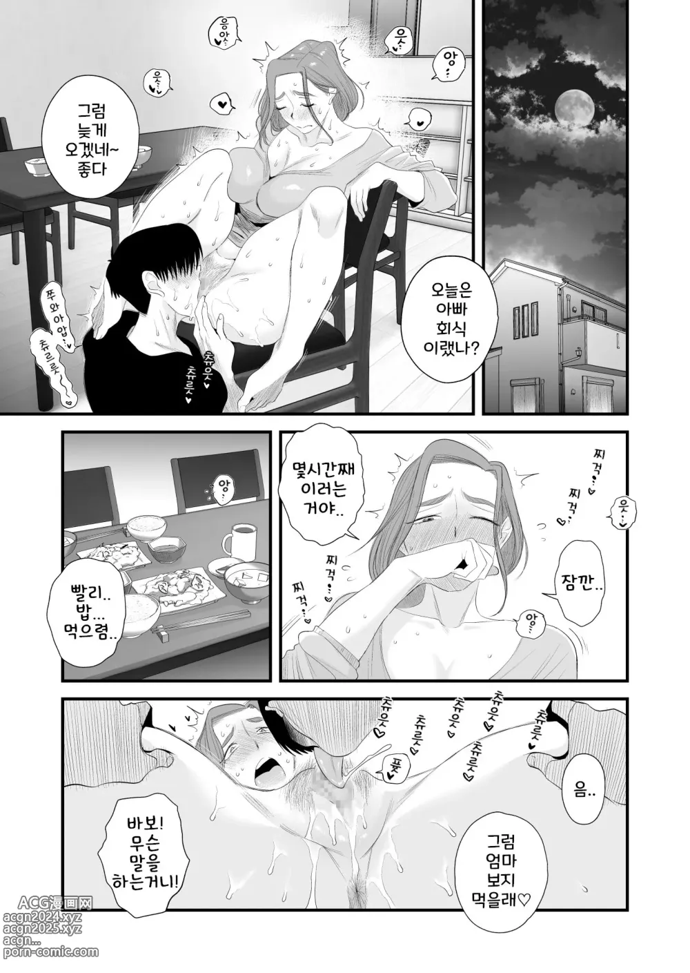 Page 39 of doujinshi 부친 공인! 하세가와 댁의 모자관계 ~부부의 침실에서 질내사정편~