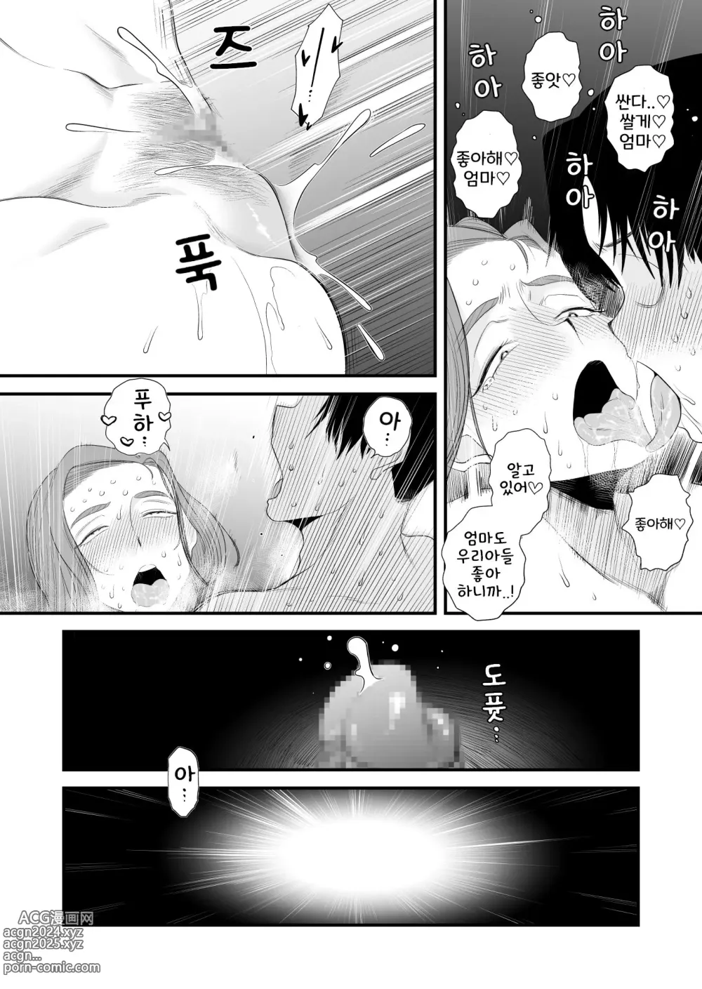 Page 51 of doujinshi 부친 공인! 하세가와 댁의 모자관계 ~부부의 침실에서 질내사정편~