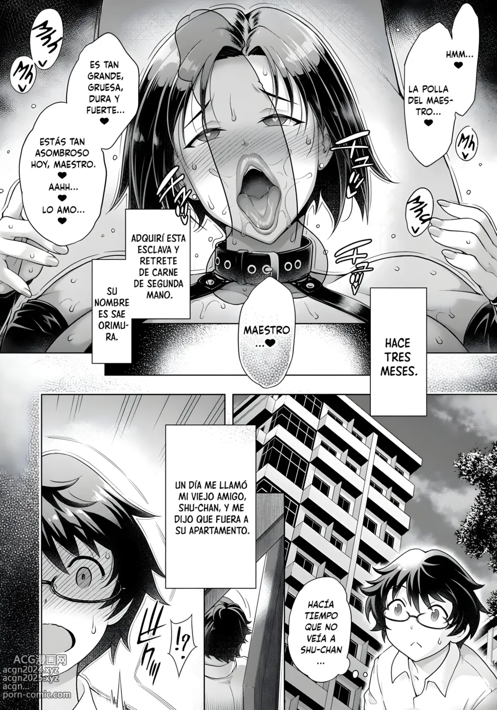 Page 2 of manga El retrete humano más feliz del mundo