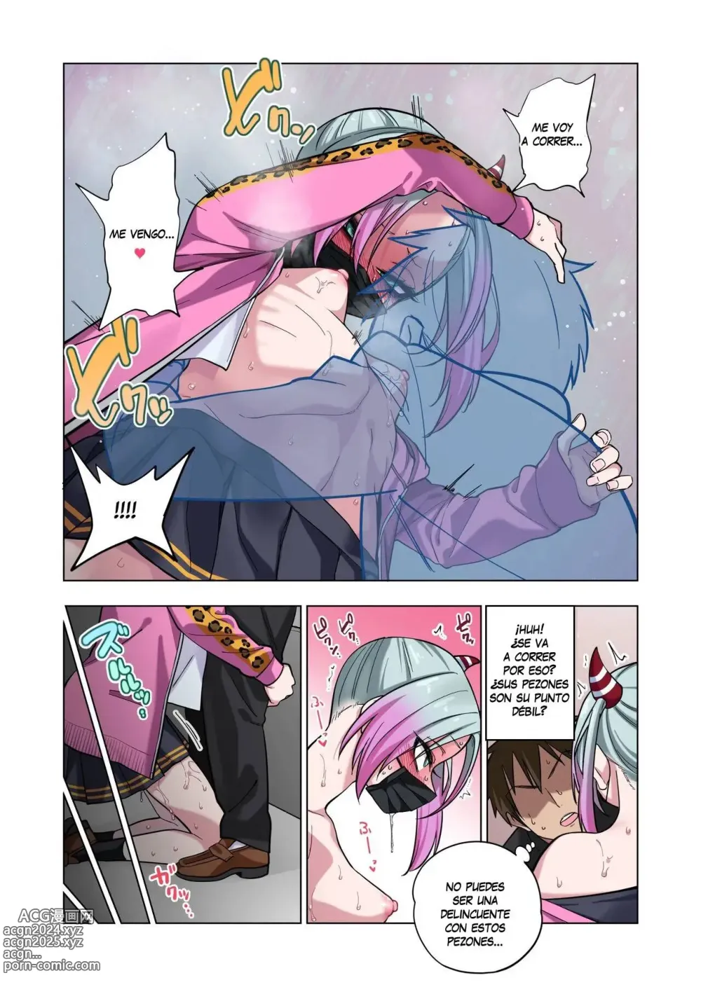 Page 14 of doujinshi Chica delincuente te dejará hacer casi cualquier cosa si juegas con sus sensibles pezones