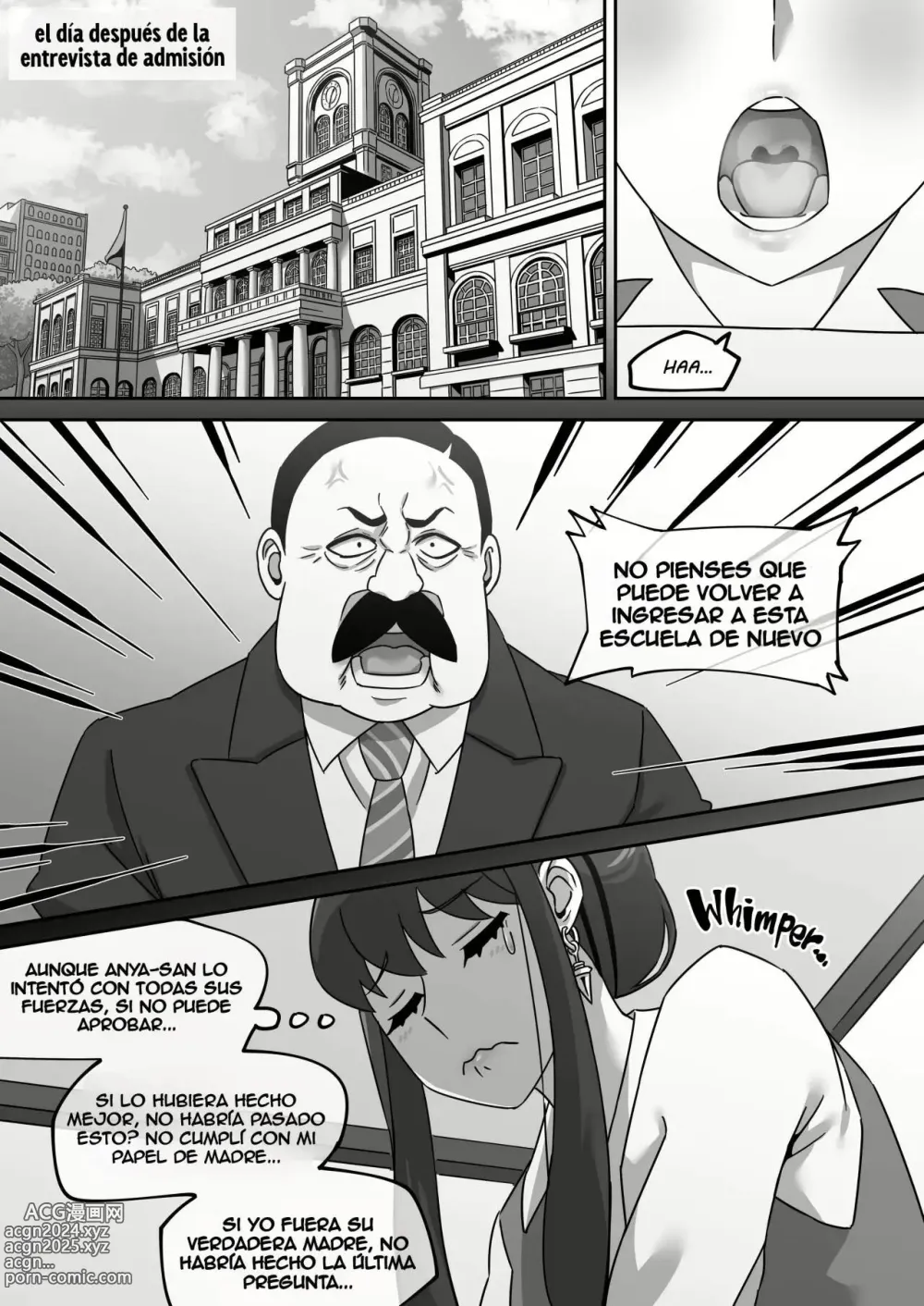 Page 2 of doujinshi La entrevista personal secreta de Yor