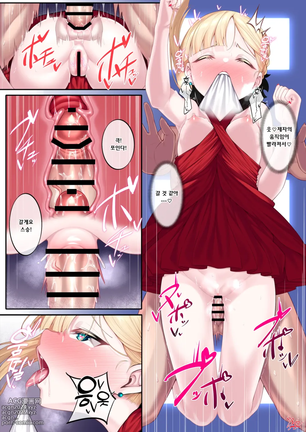 Page 6 of doujinshi 드레스 입은 라이네스 스승과