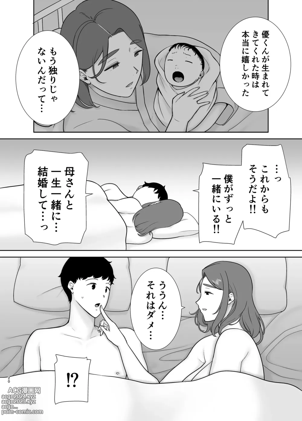 Page 19 of doujinshi 僕の母さんで、僕の好きな人。9