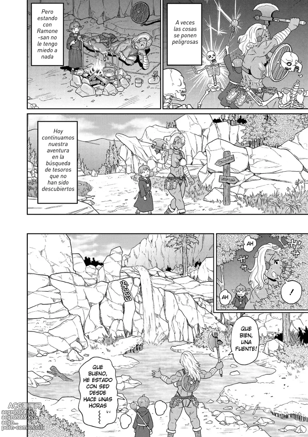 Page 4 of manga Mi viaje con una guerrera veterana - Cap.2 (decensored)