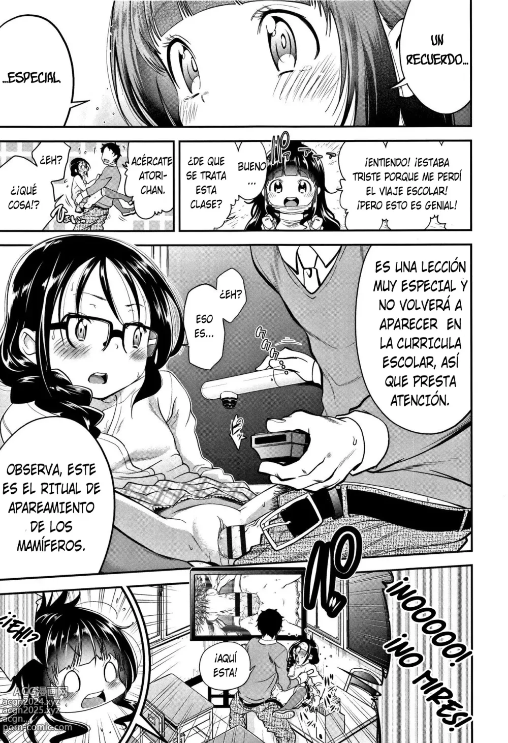 Page 27 of manga Falte al viaje escolar y a la ceremonia de graduación