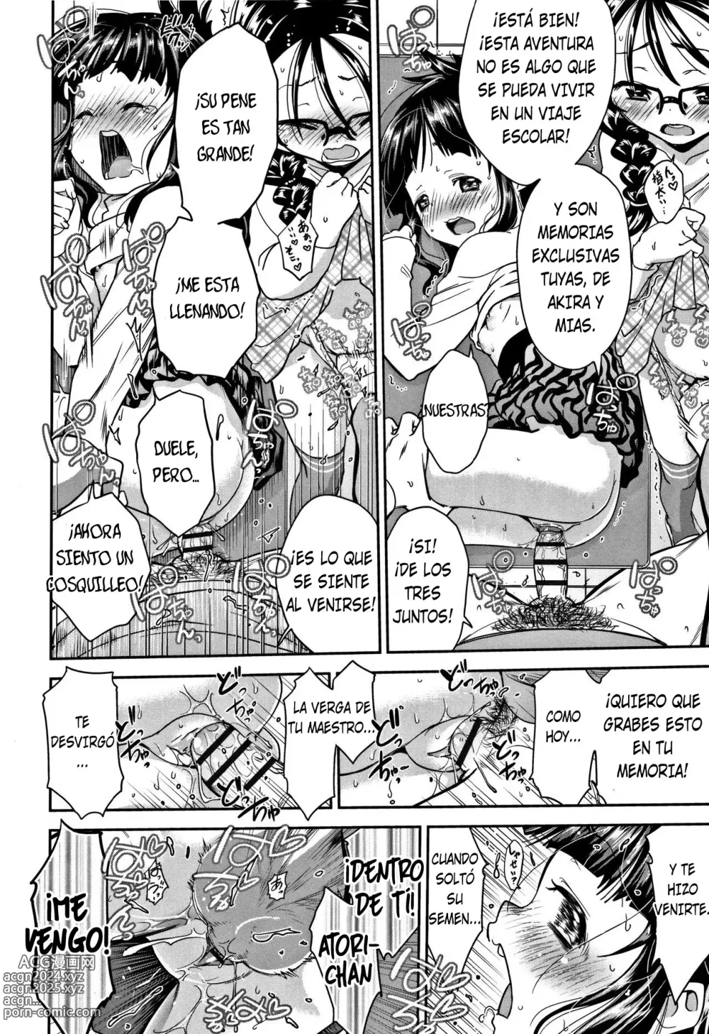 Page 46 of manga Falte al viaje escolar y a la ceremonia de graduación