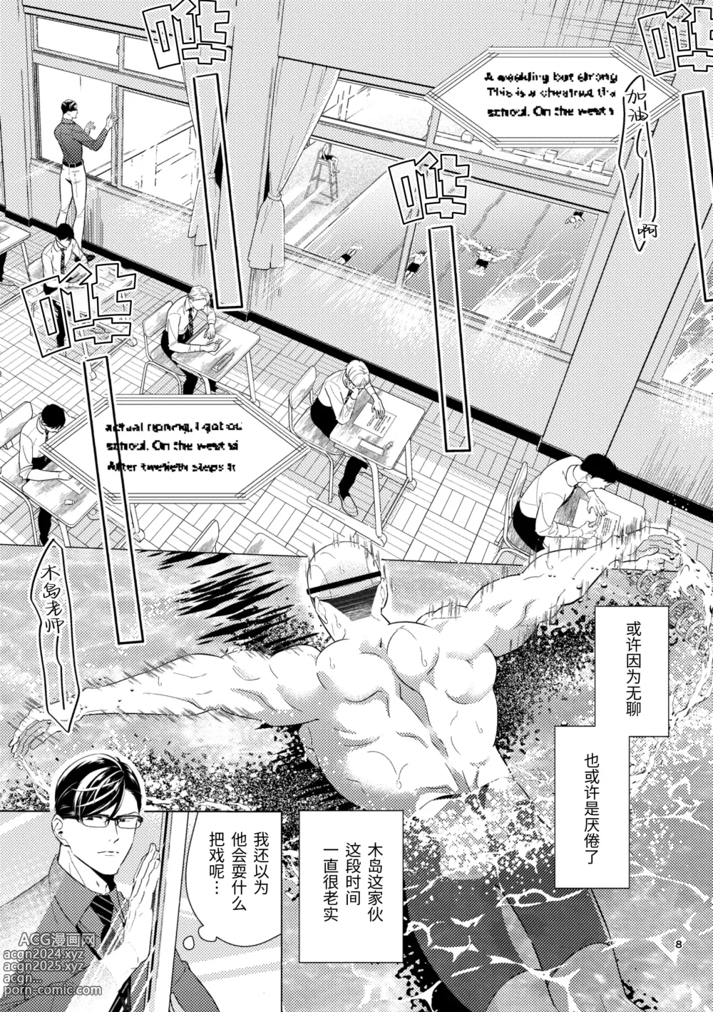 Page 8 of doujinshi 交织在爱与痛的边缘 (decensored)