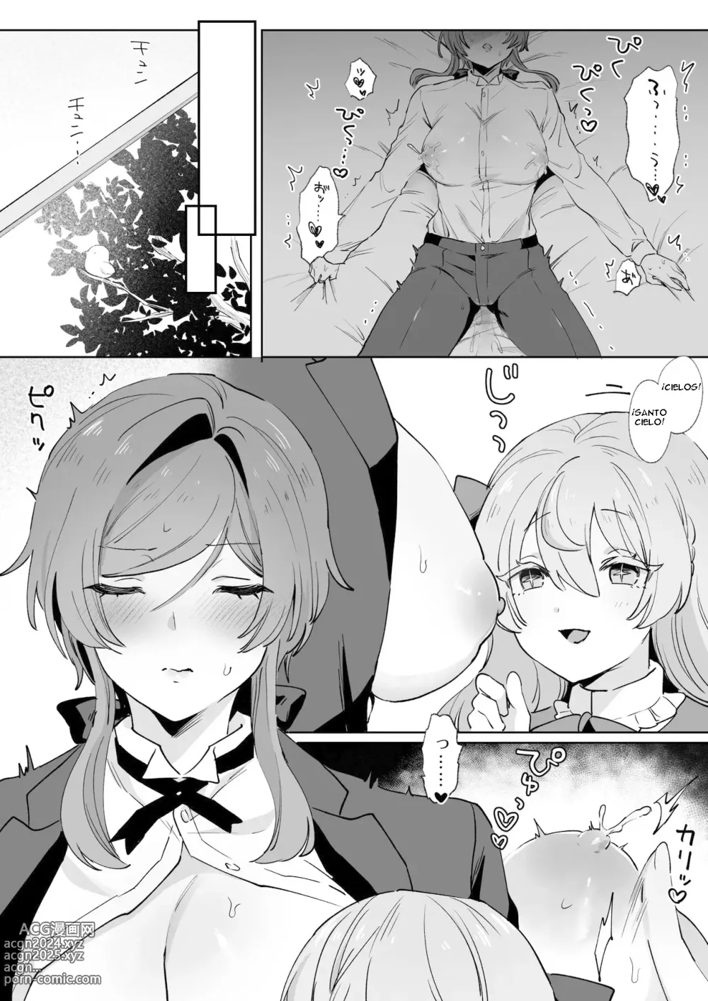 Page 25 of doujinshi Una historia sobre un apuesto mayordomo obediente que es explotado de forma lasciva por su amo