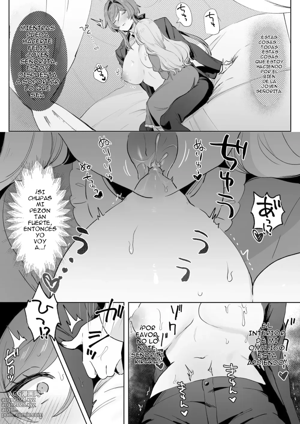 Page 28 of doujinshi Una historia sobre un apuesto mayordomo obediente que es explotado de forma lasciva por su amo