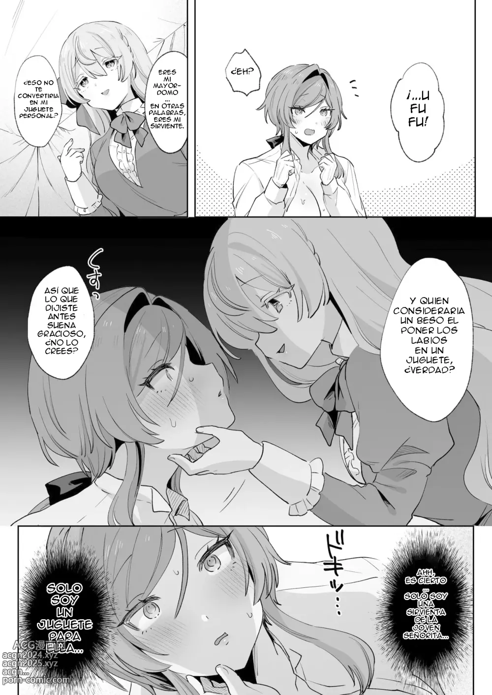 Page 43 of doujinshi Una historia sobre un apuesto mayordomo obediente que es explotado de forma lasciva por su amo