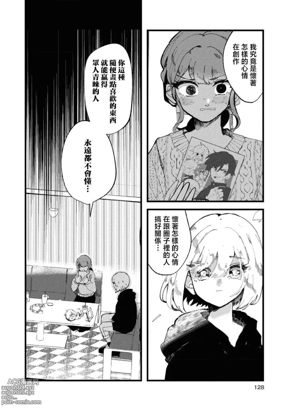 Page 18 of manga 别了，我的星星（doujinonna yuri anthology）