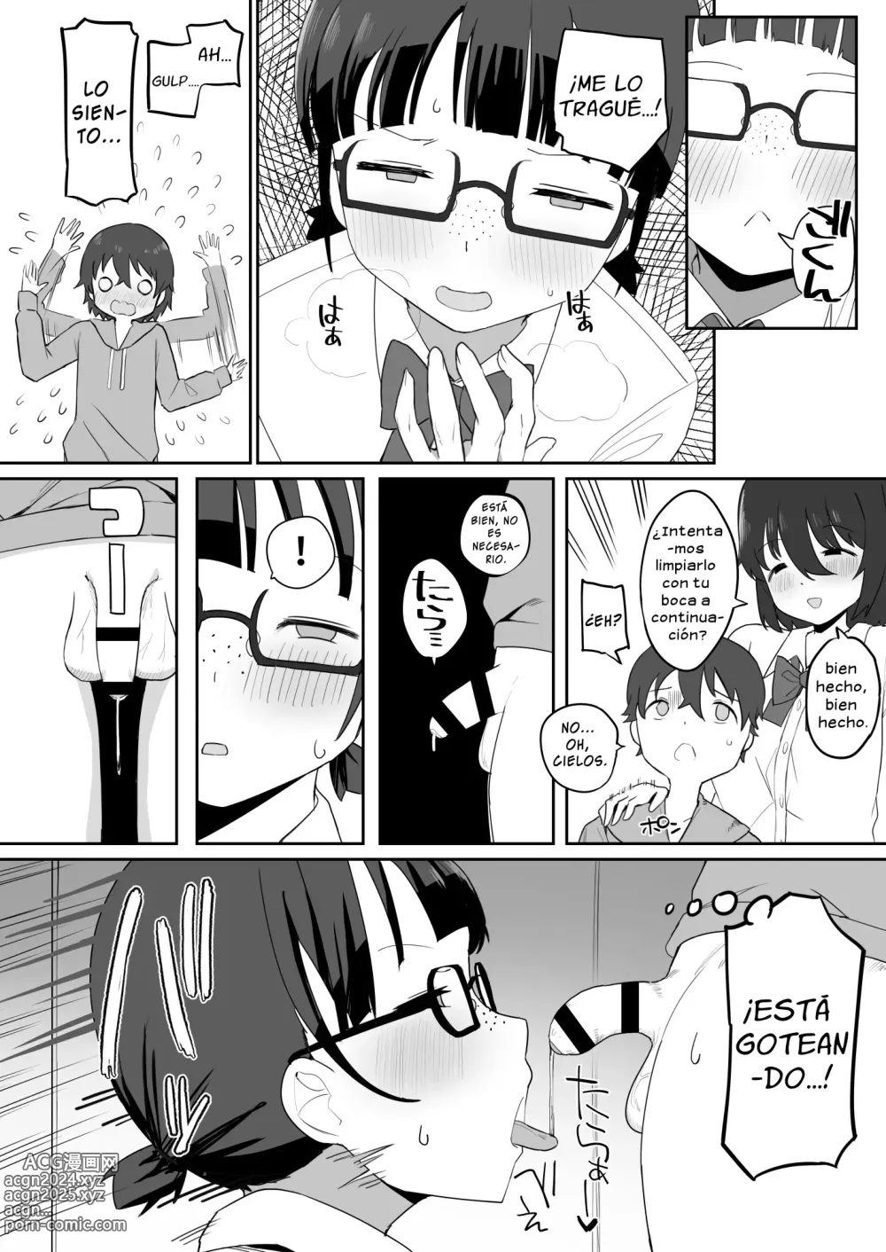 Page 11 of doujinshi Agujero en el baño de niños