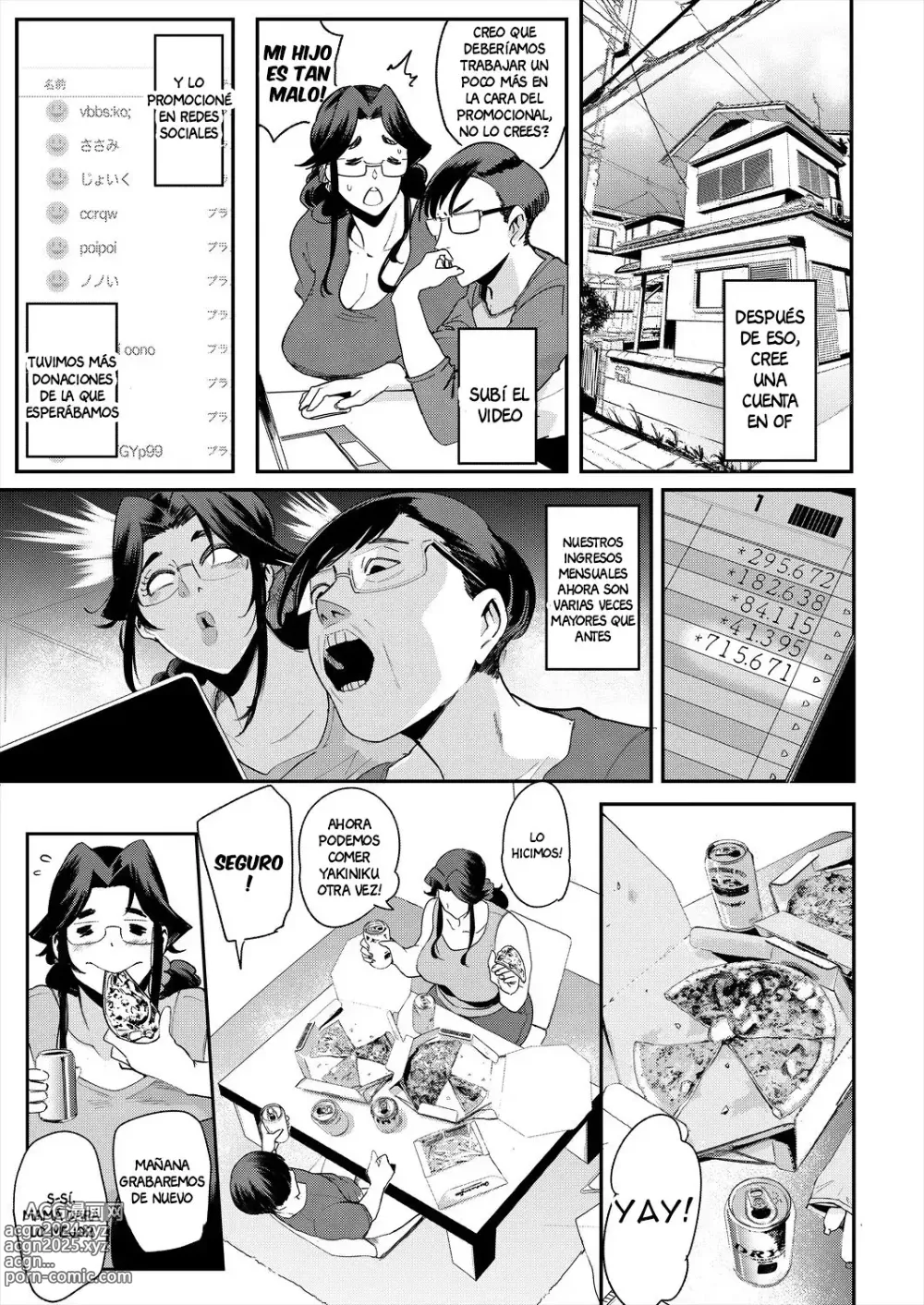 Page 11 of manga Subscription Mama!