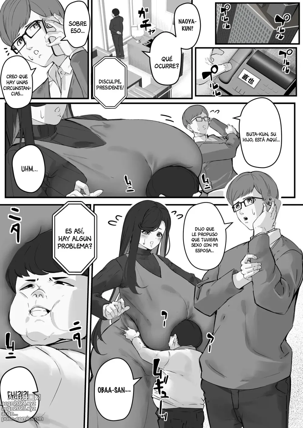 Page 9 of doujinshi Mi esposa de grandes tetas caidas es el recipiente de un mocoso pervertido