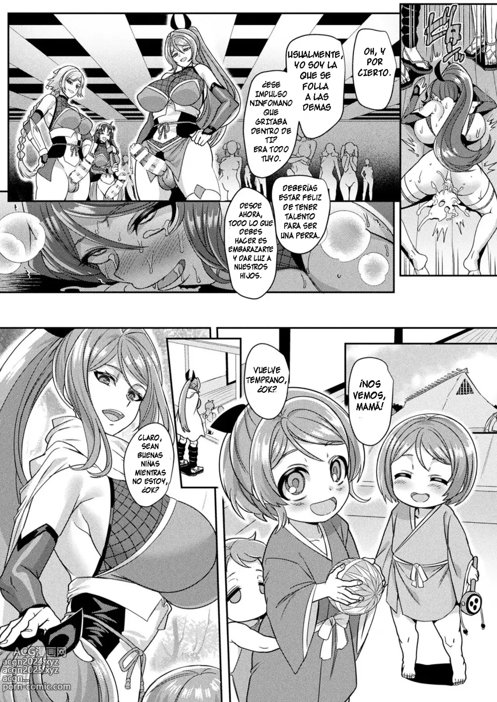 Page 21 of manga El secreto de la aldea Kunoichi