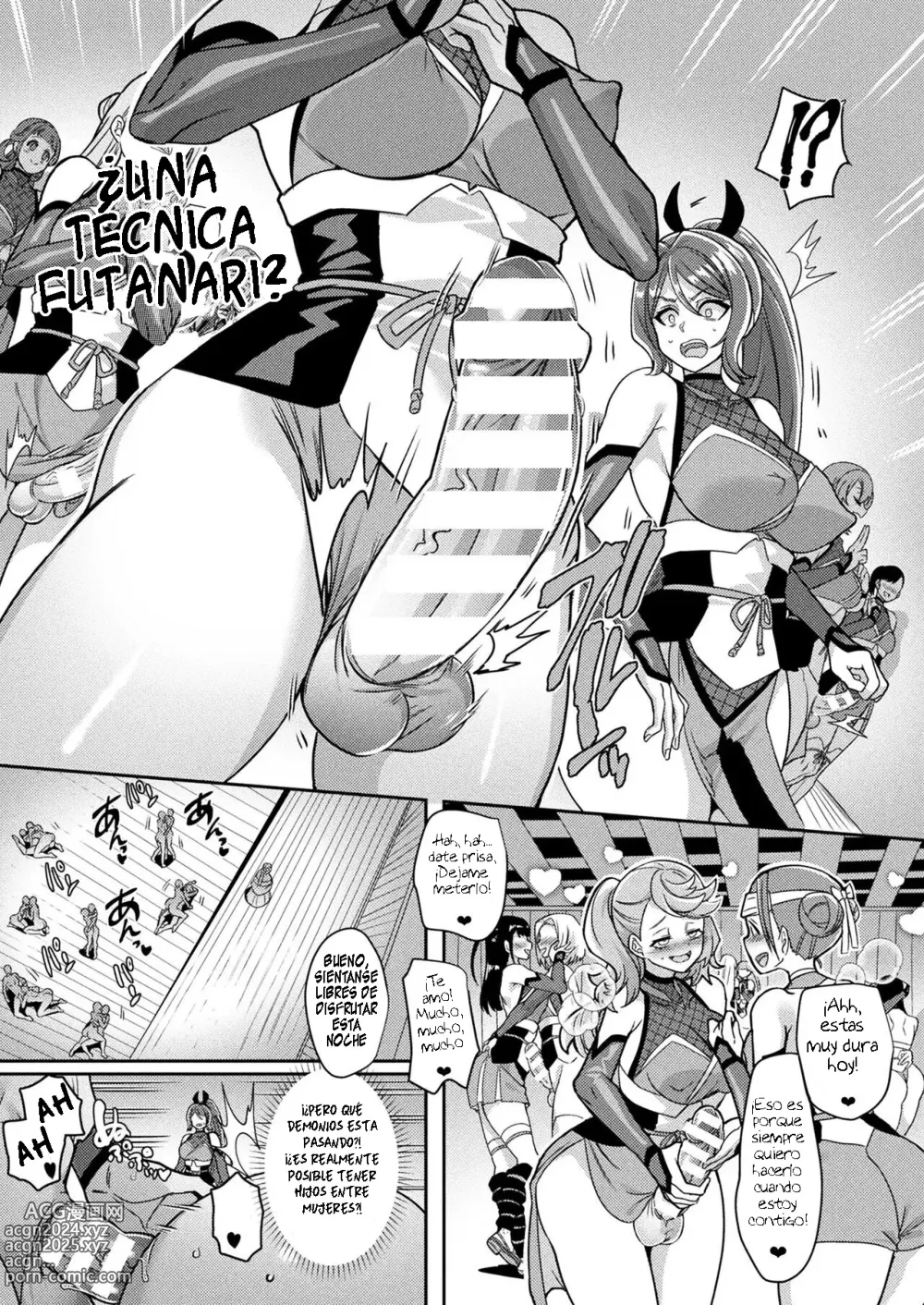 Page 4 of manga El secreto de la aldea Kunoichi