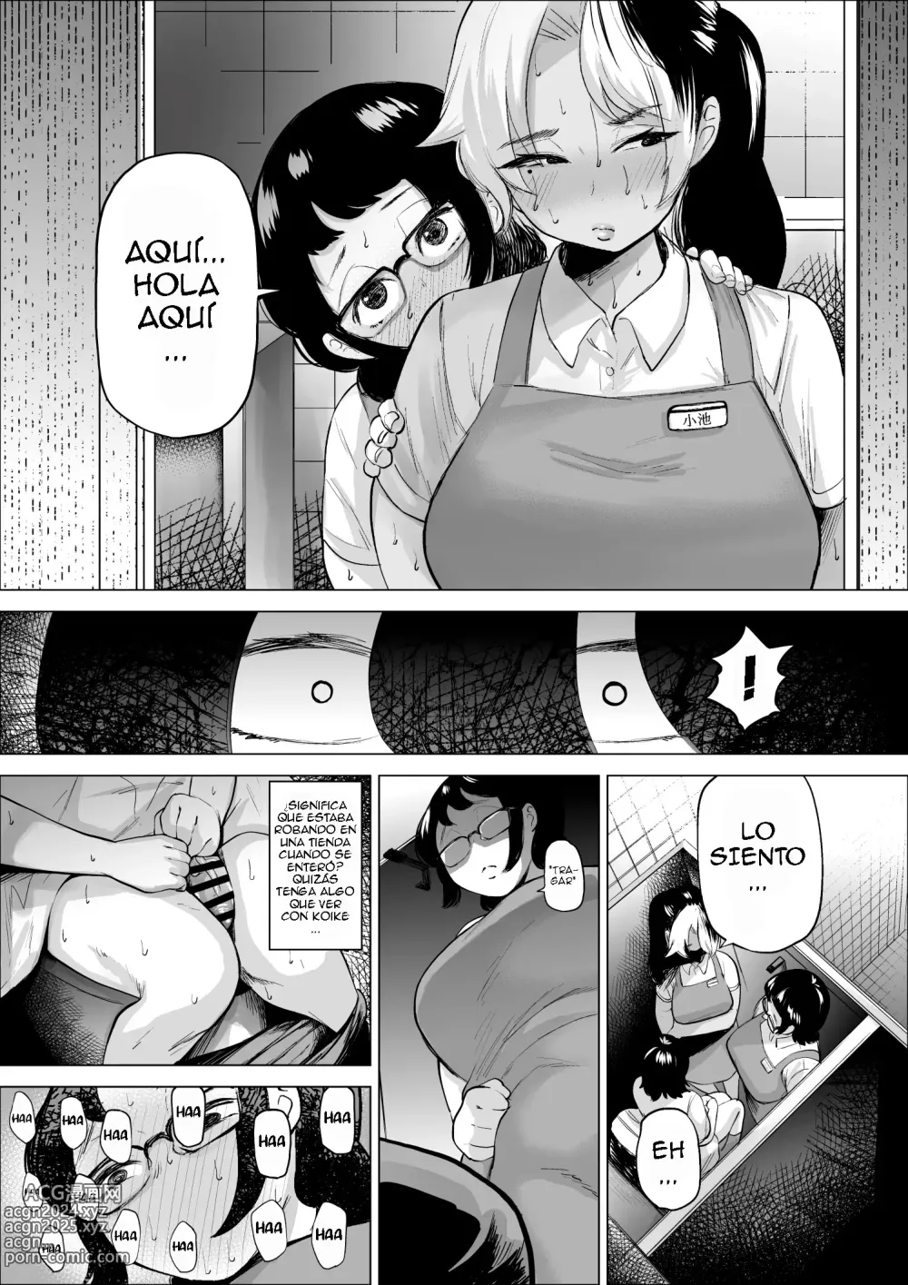 Page 14 of doujinshi El niño ladron y la empleada casada 2