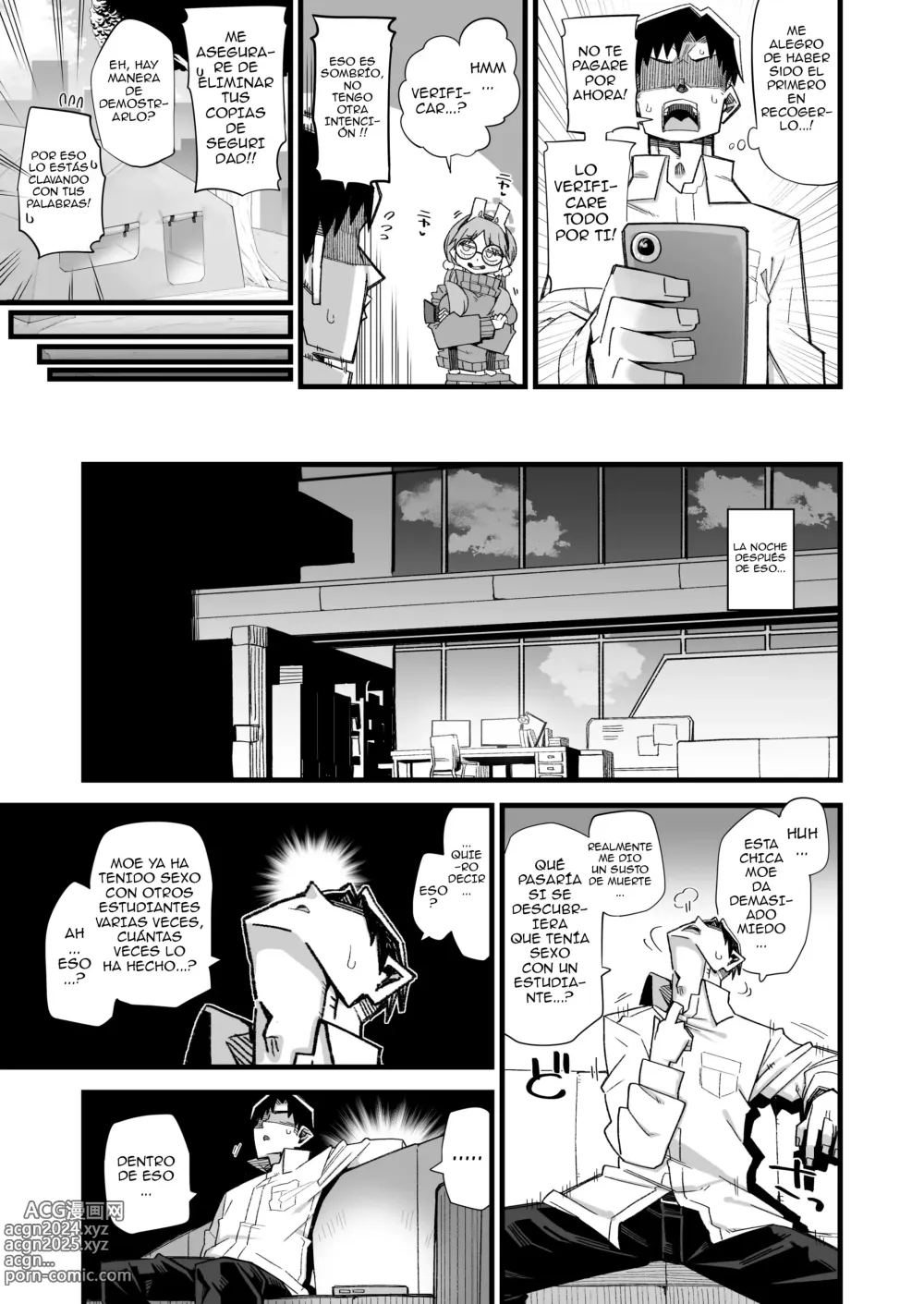 Page 6 of doujinshi Moe quiere destruir a su profesor 1