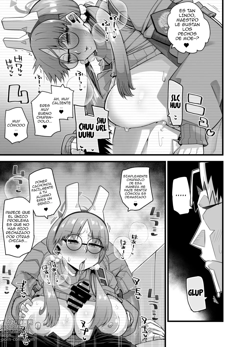 Page 8 of doujinshi Moe quiere destruir a su profesor 1