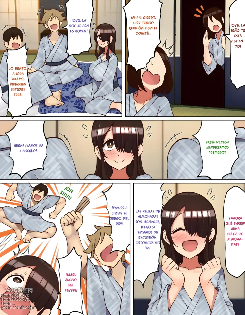 Page 6 of doujinshi La sombría terminó en un grupo cariñoso durante el viaje escolar