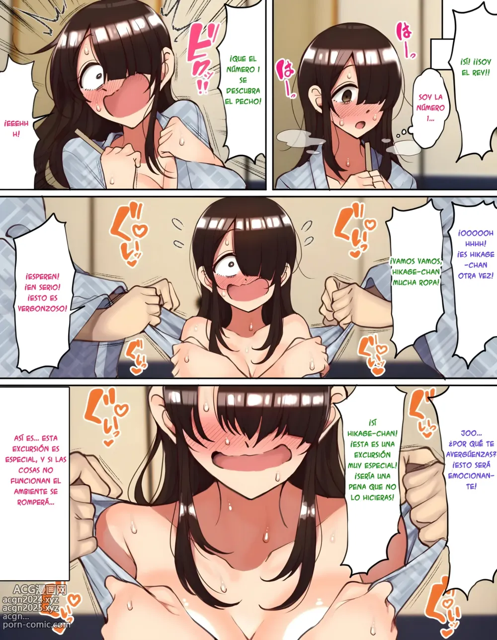 Page 10 of doujinshi La sombría terminó en un grupo cariñoso durante el viaje escolar