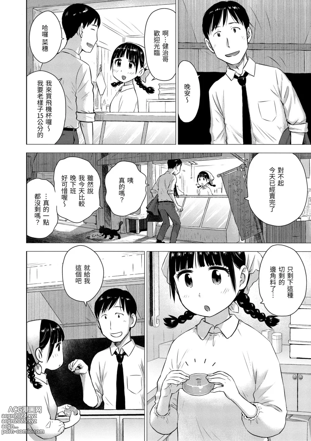 Page 6 of manga 菜穗是飛機杯店店員