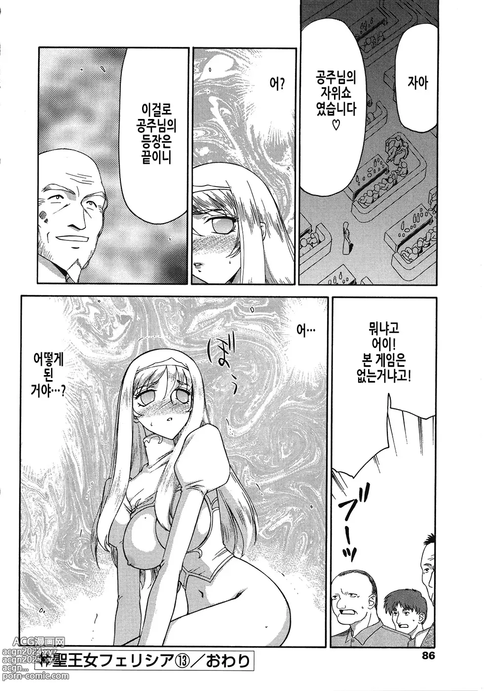 Page 87 of manga 성왕녀 펠리시아 하편