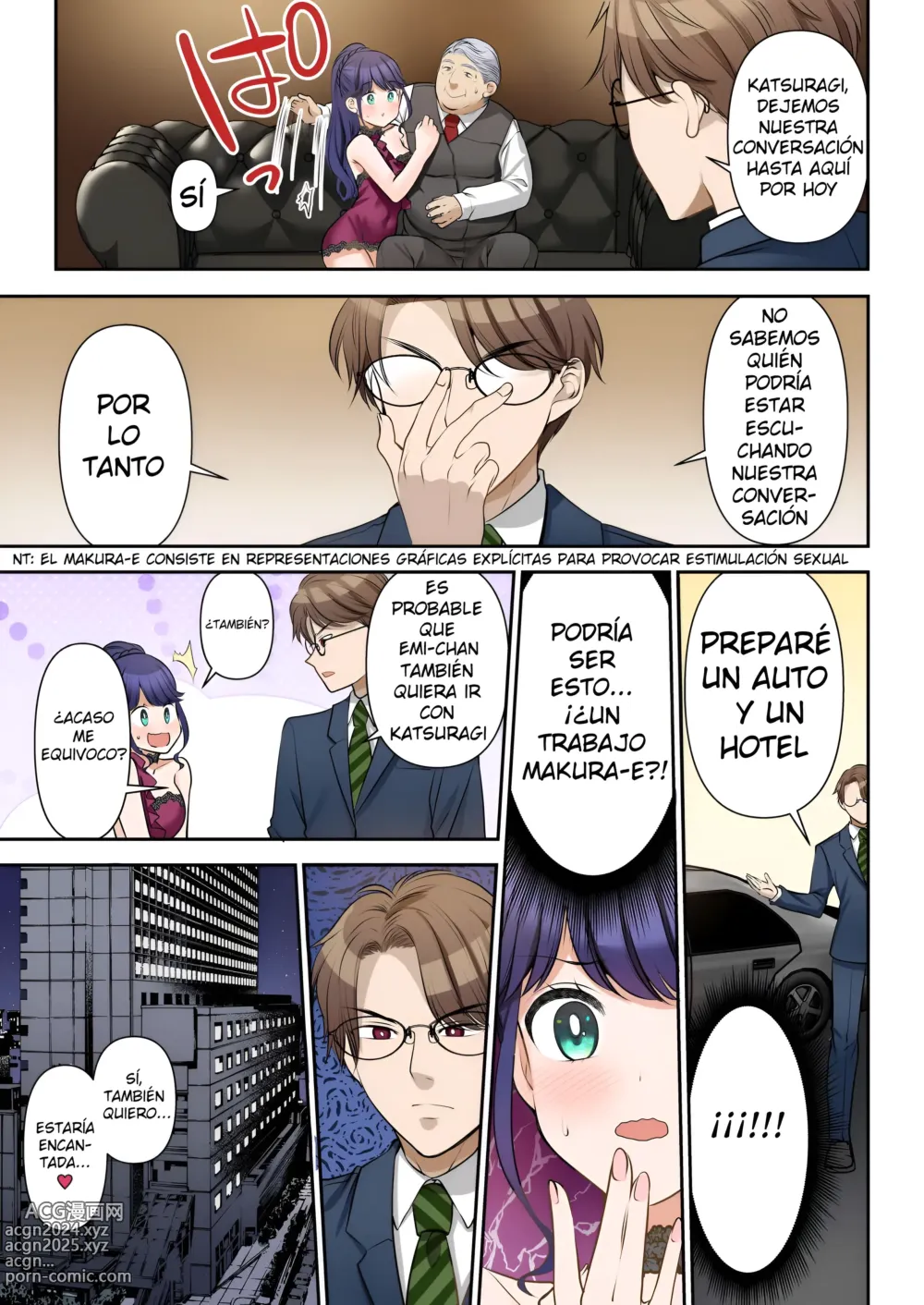 Page 12 of doujinshi Contrato de cambio de vida Presidente♂ → Sexretaria Sexual♀