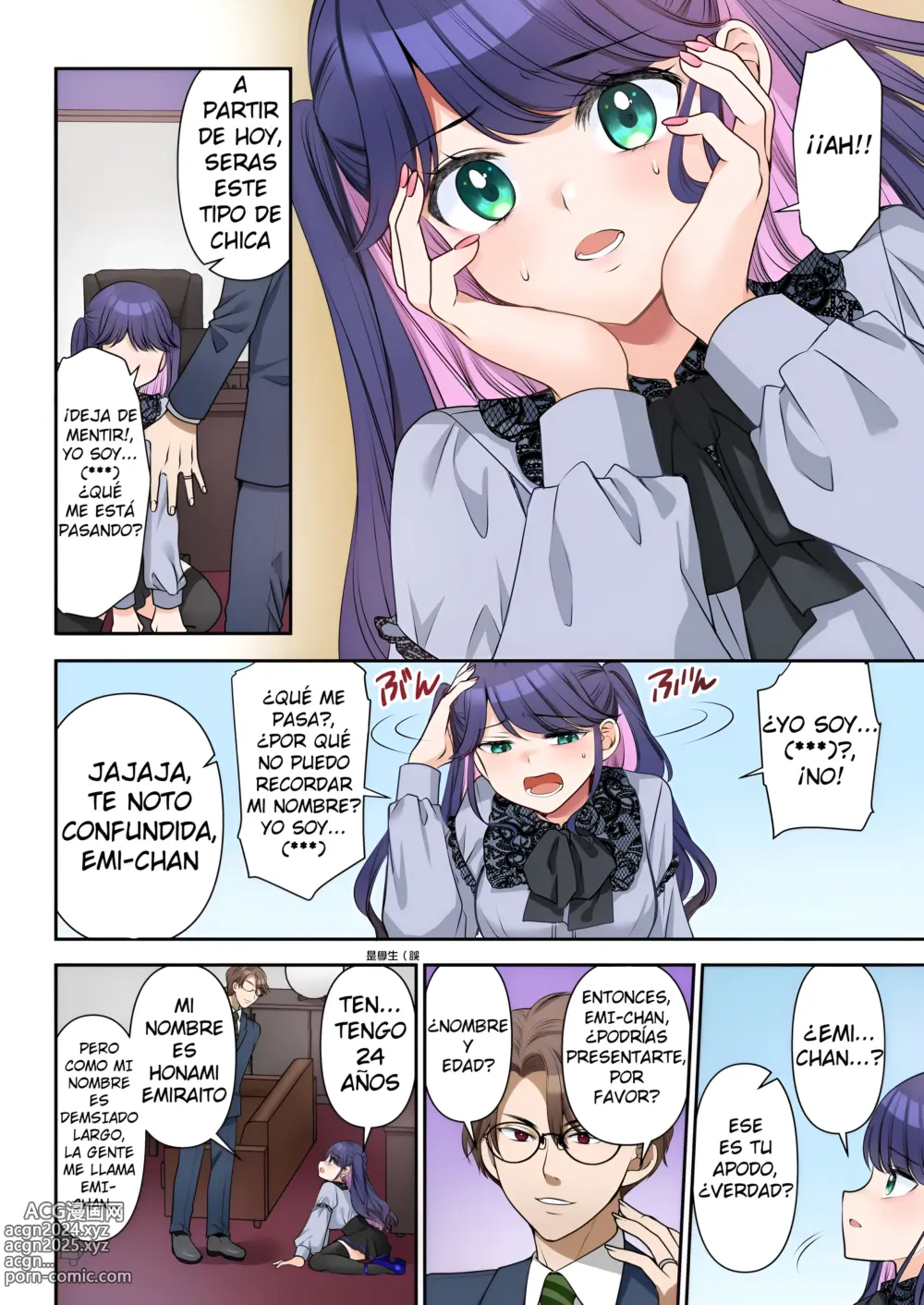 Page 7 of doujinshi Contrato de cambio de vida Presidente♂ → Sexretaria Sexual♀