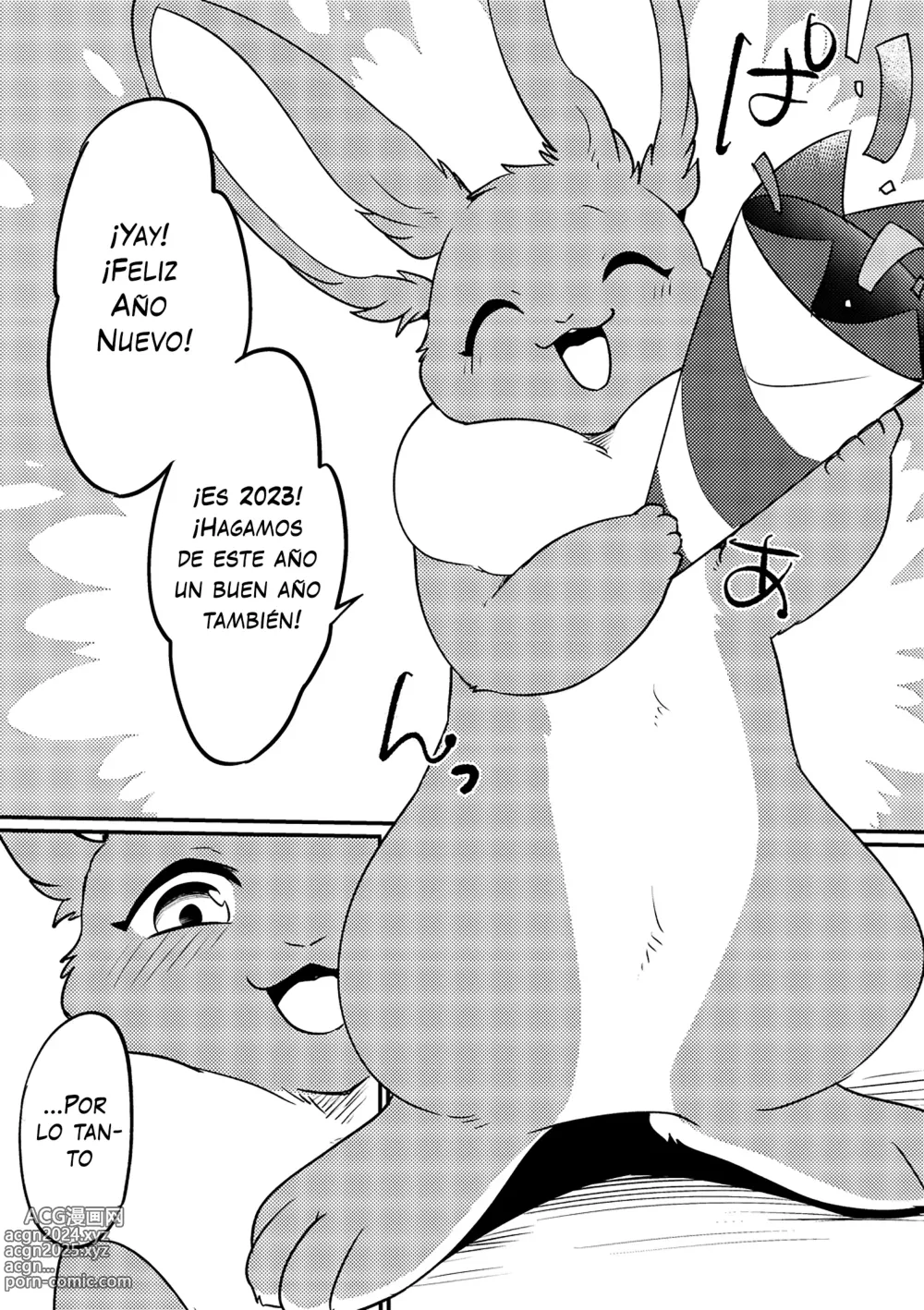 Page 2 of doujinshi Feliz Año Nuevo del Conejo