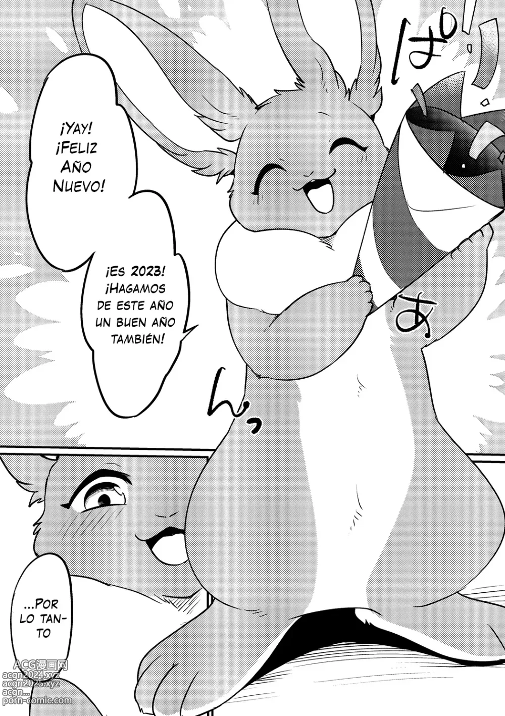 Page 2 of doujinshi Feliz Año Nuevo del Conejo