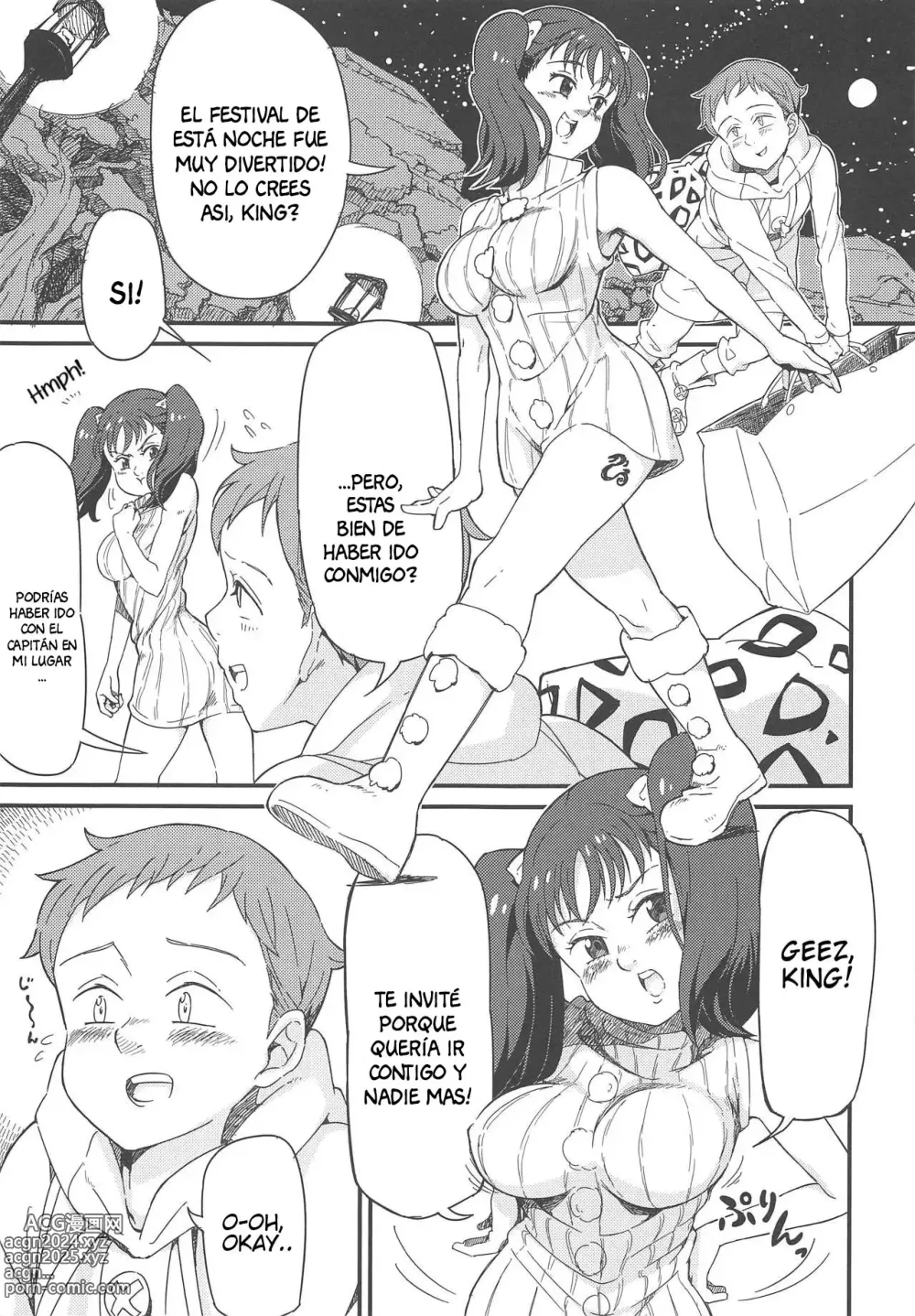 Page 2 of doujinshi Satisfaciendo a Diane!