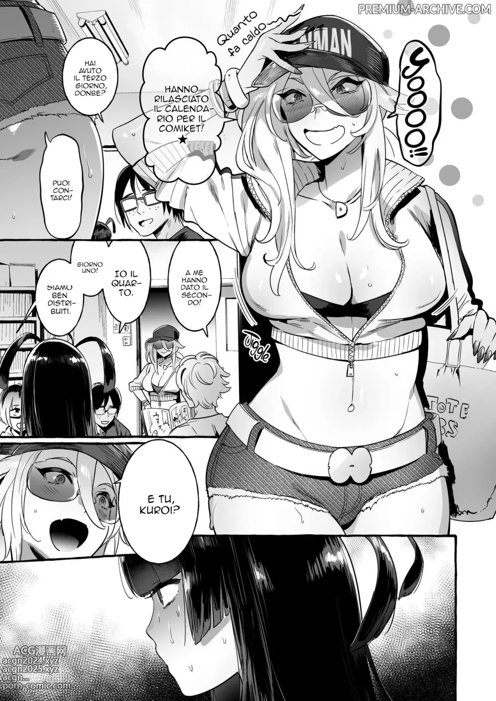 Page 2 of doujinshi KabeCir no Gal VS Boku (decensored)