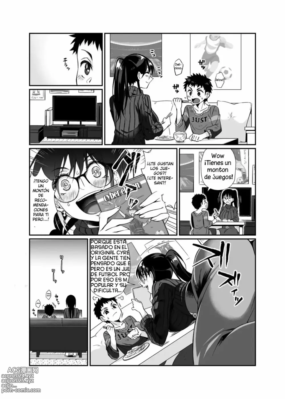 Page 14 of doujinshi Onee-san mortal 1