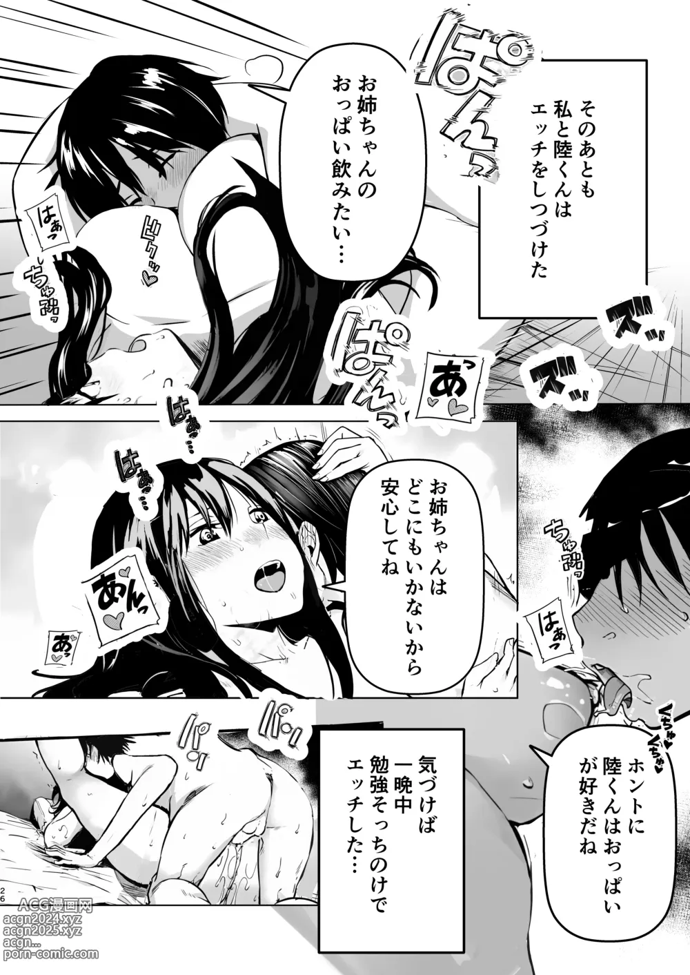 Page 26 of doujinshi Onee-chan no Yoshuu Jugyou