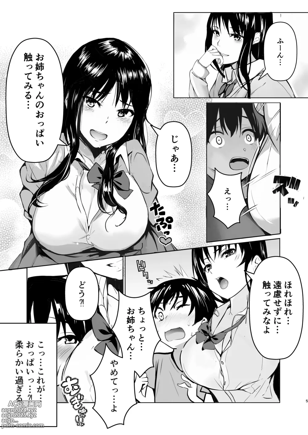 Page 5 of doujinshi Onee-chan no Yoshuu Jugyou