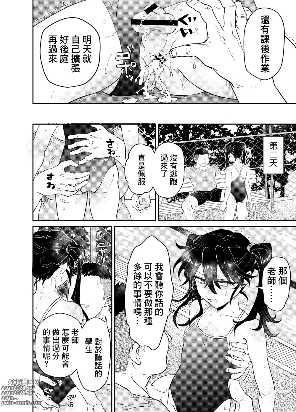 Page 12 of doujinshi 強迫囂張的學生穿上校園泳衣進行個人性指導！